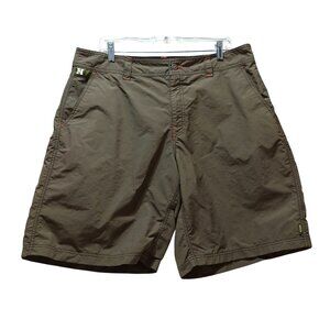Howler Bros Horizon Hybrid Shorts Mens 38 Green 10" Outdoor Performance Hiking